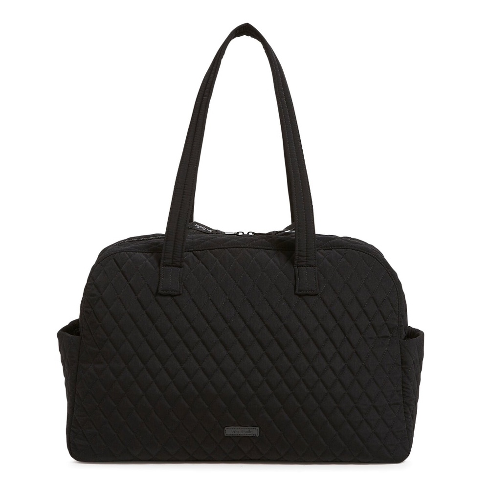 New VERA BRADLEY Medium microfiber Traveler Bag in Classic Black